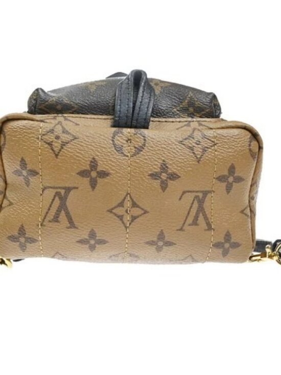 LOUIS VUITTON Palm Springs Mini Backpack Monogram Reverse Brown M44872 98KD053 main image 7